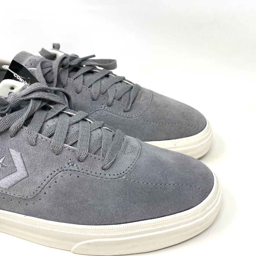💖MEGA SALE💖Converse Louie Lopez Pro OX Gray Low Top Shoes Women Suede 169493C - Picture 4 of 11